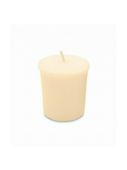 Heart & Home Scented Soy Candle with Scent Cool Linen White 52gr 1pcs