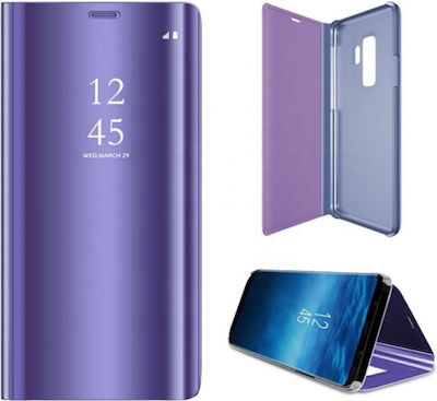 Naxius View Plastic Book Purple (Redmi Note 8T)