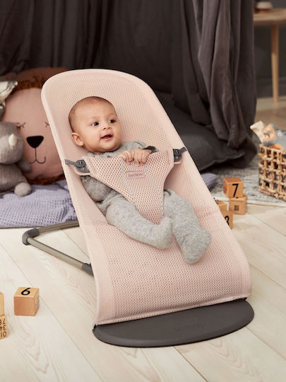 BabyBjorn Handbuch Baby Relax Bliss Pearly Pink Mesh für Kind bis 13kg