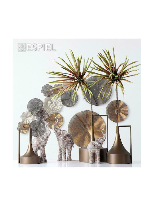 Espiel Decorative Elephant made of Plastic Elephant 15x7.3x30.5cm 1pcs