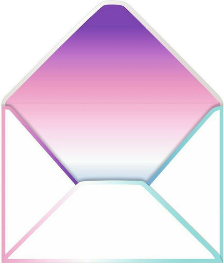 Envelope Correspondence with Adhesive 1pcs in Gold Color