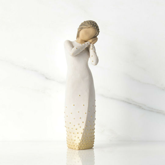 Willow Tree Decorativ Statuetă din Material Ceramic 17cm 1buc