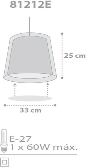 Ango Stars Einfaches Licht Kinderdeckenleuchte Deckenleuchte 23W mit Fassung E27 Lila