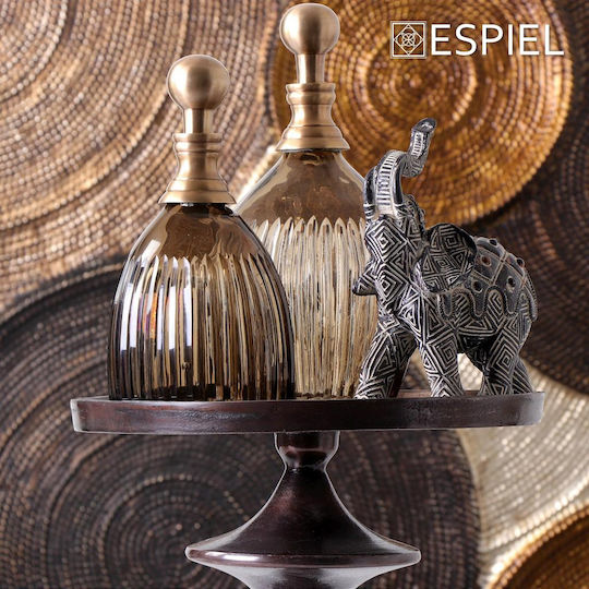 Espiel Decorative Elephant made of Plastic Elephant 22.7x10.3x27.5cm 1pcs