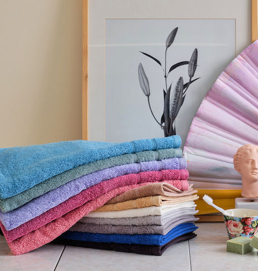 Cokitex Bath Towel Lovable 80x150cm Light Grey Weight 600gr/m²