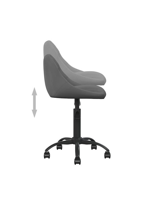 vidaXL Office Chair Dark Grey