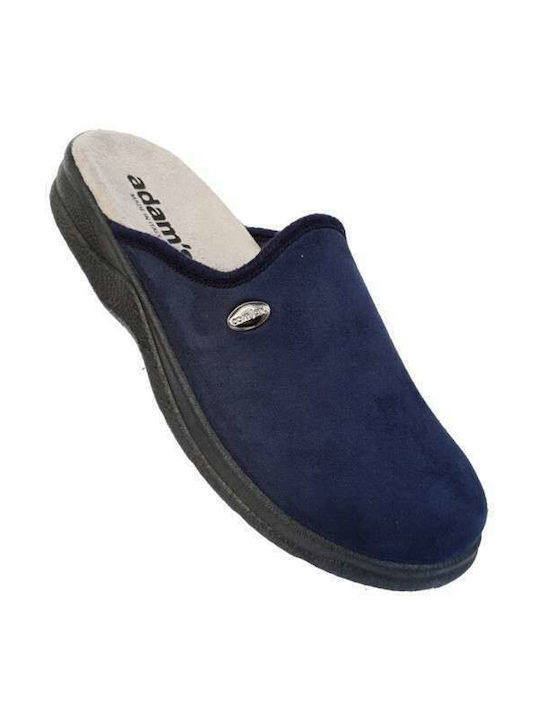 Adam's Shoes Ανδρικά Δερμάτινα Ανατομικά Σαμπό Μπλε Adam's Shoes Ανδρικά Δερμάτινα Ανατομικά Σαμπό Μπλε