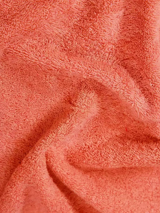 Pennie Hand Towel Charlotte 30x50cm. Coral