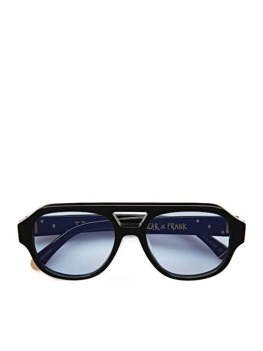 Oscar & Frank Le Style Feminini Ochelari de soare cu Cadru Negru lucios