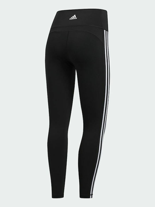 Women's Cropped Yoga Legging High Waisted Black