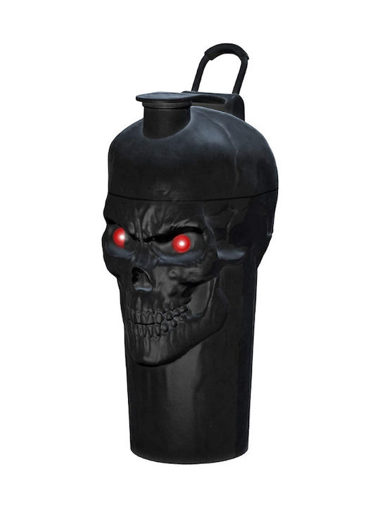 JNX Sports The Skull Plastic Protein Shaker 700ml Black
