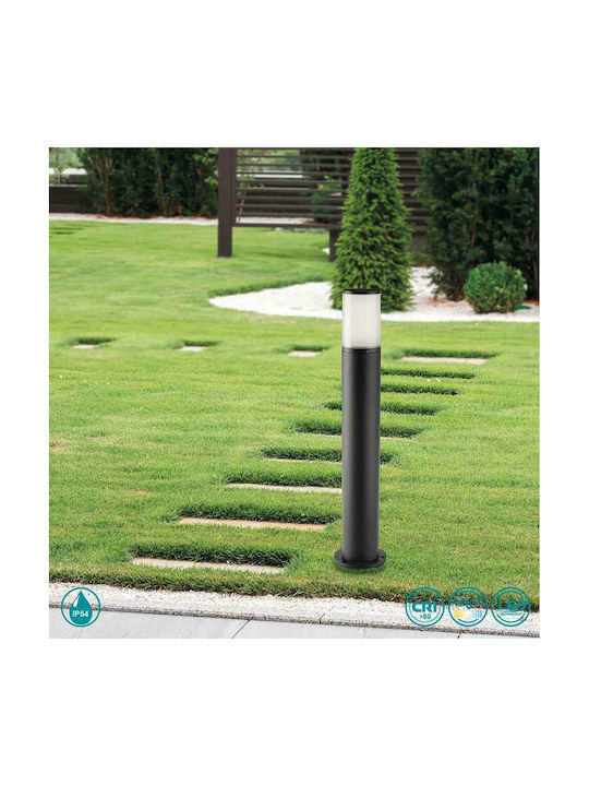 Fan Europe Outdoor Floor Lamp Small Post LED Outdoor Space 13W with Natural White Light IP54 Black