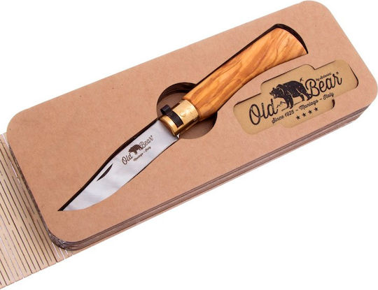 Antonini "M" Olive Damascus Briceag Bej