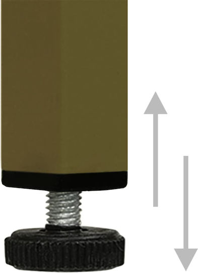 Büroaufbewahrungsschubladen und -schränke Metall Λαδί 42.5x35x101.5cm