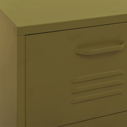 Büroaufbewahrungsschubladen und -schränke Metall Λαδί 42.5x35x101.5cm