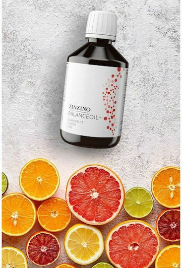 Zinzino Balance Oil+ with Fish Oil 300ml Grapefruit Lemon Lime