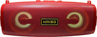 Kimiso KMS-223 881872 Bluetooth-Lautsprecher 10W Rot