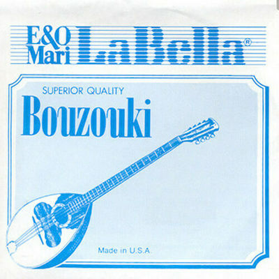 La Bella Corză Individuală pentru Bouzouki Bouzouki Single C (Do) .031"