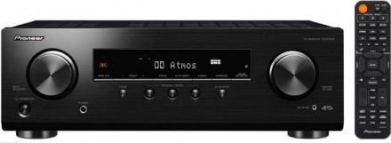 Pioneer VSX-534 Ραδιοενισχυτής Home Cinema 4K/8K 5.1 Καναλιών 135W/6Ω με HDR και Dolby Atmos Μαύρος