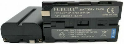 Fujicell Baterie cameră video Replacement Compatibil cu Sony