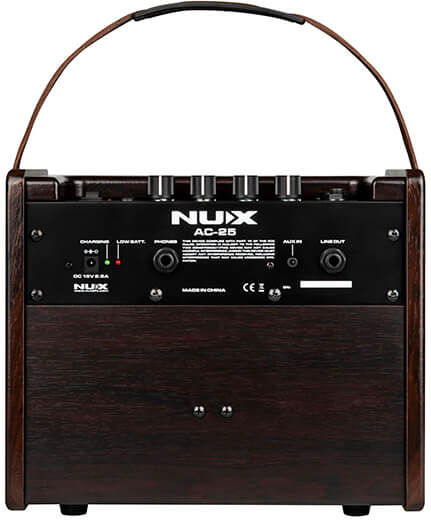 NUX Combo Ενισχυτής Ακουστικών Οργάνων 1 x 6.5" 25W Μαύρος