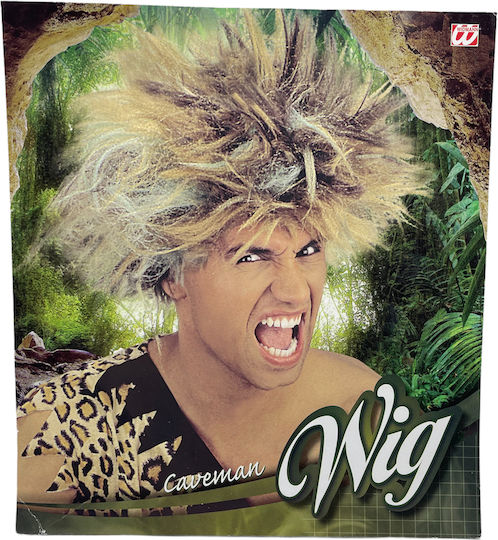 Perucă de Carnaval Afro Blondă