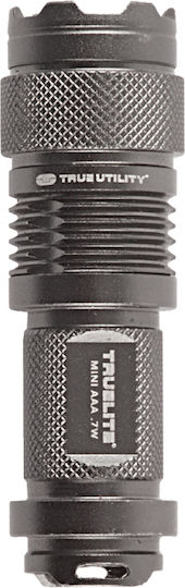True Utility Lanternă LED cu Luminozitate Maximă 50lm TrueLite Mini Argintiu