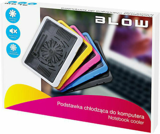 Blow Cooling Pad για Laptop έως 15.6" με 1 Ανεμιστήρα (66-361)