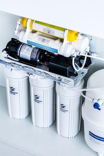 Proteas Filter System der Umkehrosmose 6 Etappen