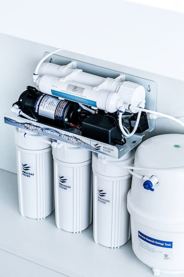 Proteas Filter System der Umkehrosmose 5 Etappen