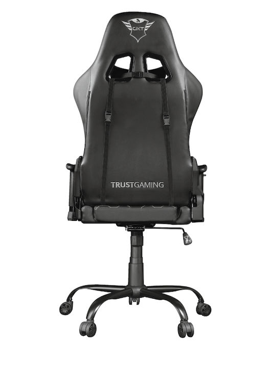 Trust GXT 708 Resto Καρέκλα Gaming Δερματίνης με Ρυθμιζόμενα Μπράτσα Μαύρη