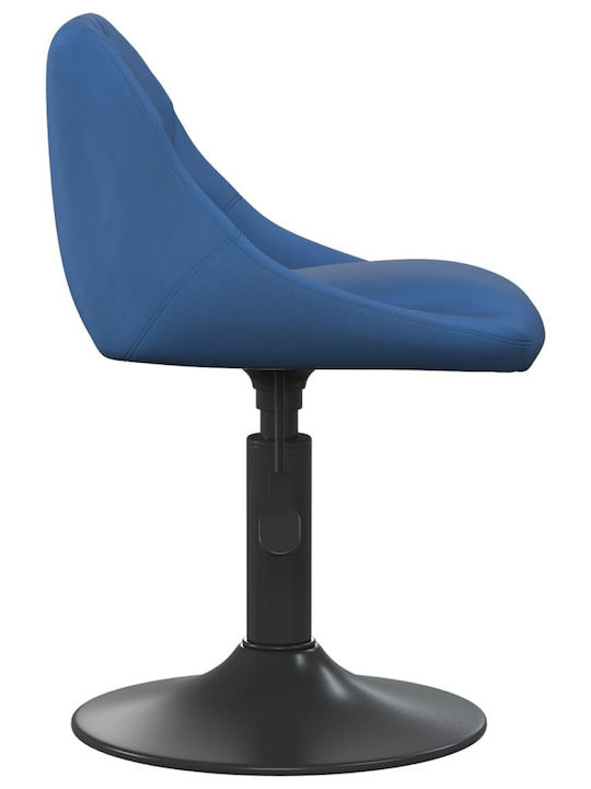 Rotating Chair Visitor Blue 46x44x62.5cm 4pcs