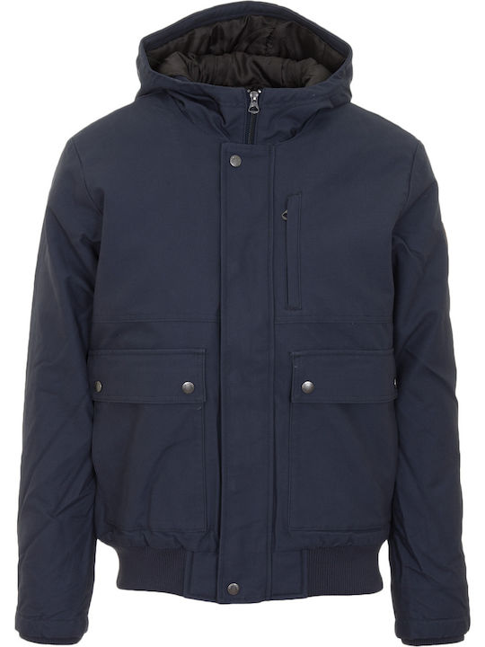 Quiksilver Brooks Winter Jacke Bomber Marineblau
