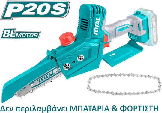 Total Pruning Battery Chainsaw Solo Brushless 20V 1.5kg with Blade 15cm