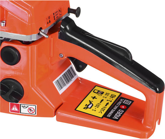 NAC CST45-40-02AC Αλυσοπρίονο Βενζίνης 2.5hp 5.7kg με Λάμα 40cm