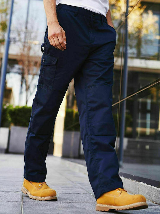 Regatta Pro Cargo Μπλε Navy Pantaloni de Lucru Albastru marin TRJ500