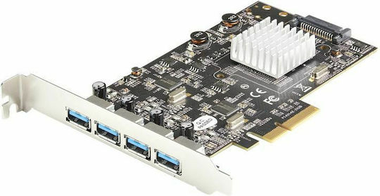 StarTech Κάρτα PCIe σε 4 θύρες USB 3.1 / USB 3.2