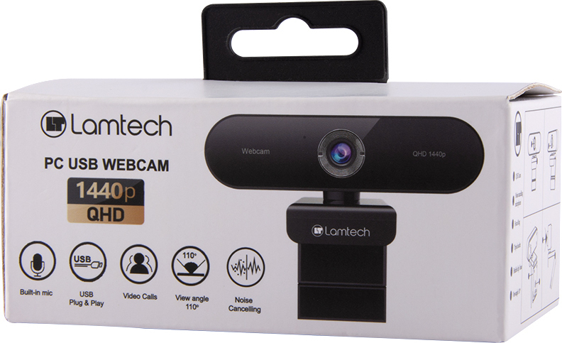 lamtech qhd usb webcam 1440p web camera