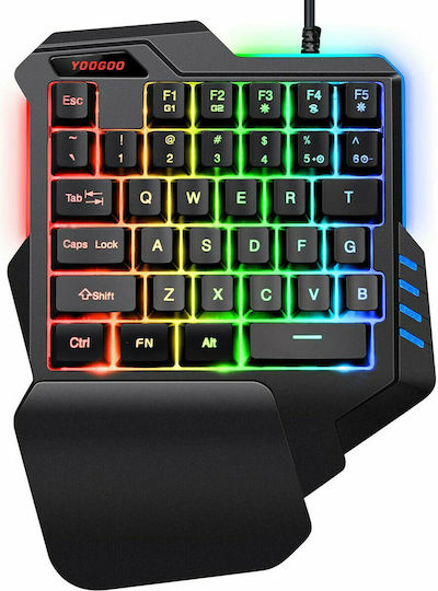 Factory LOGO K7 Gaming KeyPad με RGB φωτισμό (Αγγλικό US)