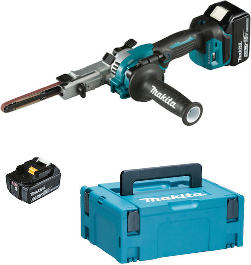 Makita Battery Powered Sander Belt 18V 2x5Ah with Speed Control