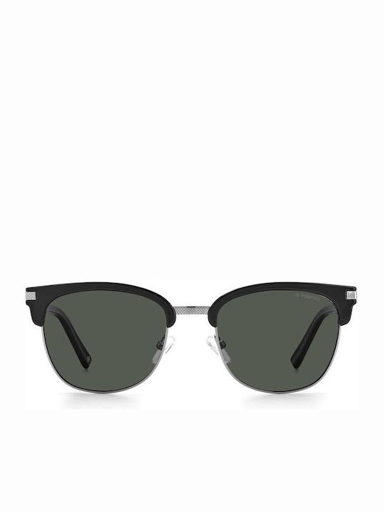 Polaroid Sonnenbrillen mit Schwarz Rahmen und Blau Polarisiert Linse PLD2076/S D51/C3