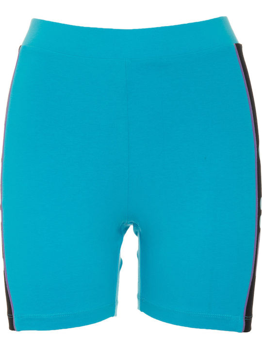 Latina Women's Training Legging Shorts Blue