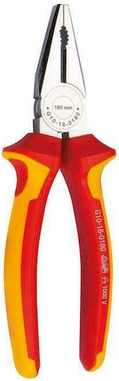 Geyer with Insulated Handles Plier Straight Electrician Length 180mm