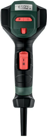 Metabo Πιστόλι Θερμού Αέρα HGE 23-650 LCD Πιστόλι Θερμού Αέρα 2300W με Ρύθμιση Θερμοκρασίας εως και 650°C