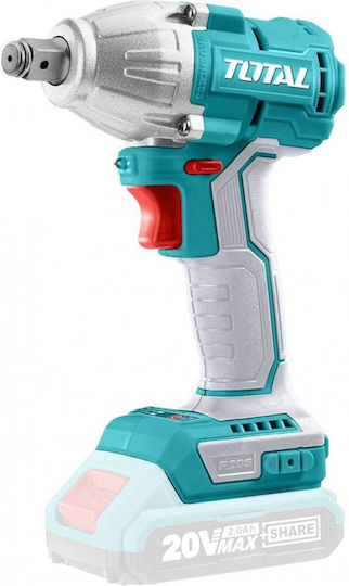 Total Brushless Impact Wrench Battery 20V Solo with Socket 1/2"