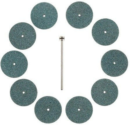 Proxxon 28304 Schleifsteine Siliziumkarbid mit Schaft 22mm 10Stück