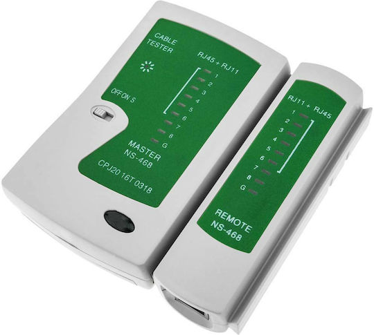 SY-468 Tester Καλωδίων Δικτύου RJ11 / RJ45