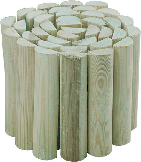 Showood Ξύλινη Μπορντούρα Κήπου σε Μπεζ Χρώμα 30cm x 1.8m