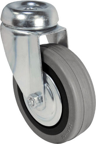 Ruotec 502.000.005.050 Rad Drehend Industriegrau 50x16mm