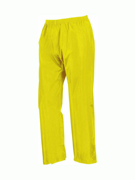 Result Waterproof and Windproof Work Suit Yellow with Detachable Hood